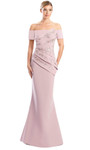 Alexander by Daymor 1753S23 Embroidery Off Shoulder Gown