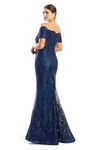 Alexander by Daymor 1765S23 Straight Neck Off Shoulder Gown