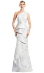 Alexander by Daymor 1782S23 Printed One Shoulder Strap Gown