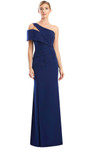 Alexander by Daymor 1784S23 Beaded One Shoulder Sheath Gown