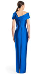 Alexander by Daymor 1885F23 Asymmetrical Off-Shoulder Gown