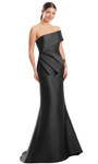 Alexander by Daymor 1966S24 Asymmetric Off Shoulder Dress