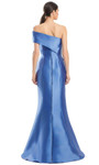 Alexander by Daymor 1966S24 Asymmetric Off Shoulder Dress
