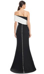 Alexander by Daymor 1981S24 One Shoulder Sleeve Sheath Dress