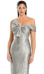 Alexander by Daymor 3053S25 Asymmetrical Off Shoulder Gown