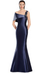 Alexander by Daymor 3060S25 Asymmetric Off-Shoulder Gown