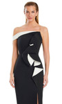 Alexander by Daymor 3065S25 Asymmetric Off Shoulder Gown