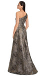 Alexander by Daymor 3067S25 Textured One Shoulder Strap Gown