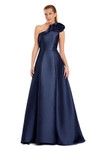 Alexander by Daymor 3075S25 Asymmetric One-shoulder Dress