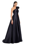 Alexander by Daymor 3075S25 Asymmetric One-shoulder Dress