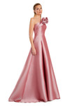 Alexander by Daymor 3075S25 Asymmetric One-shoulder Dress