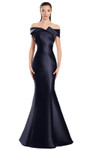 Alexander by Daymor 3079S25 Off-Shoulder Short Sleeves Gown