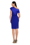Alexander by Daymor 3083SHORTS25 Pleated Knee Length Dress