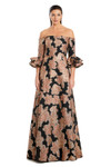 Alexander by Daymor 3092S25 Jacquard Printed Pocket Dress