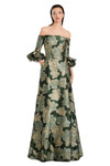 Alexander by Daymor 3092S25 Jacquard Printed Pocket Dress