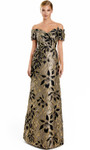 Alexander by Daymor 3100F25 Floral Embellishments Long Gown