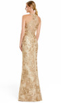 Alexander by Daymor 3101F25 Embellished Halter Neck Gown