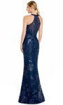 Alexander by Daymor 3101F25 Embellished Halter Neck Gown