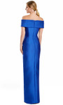 Alexander by Daymor 3116F25 Pleated Off Shoulder Sleeve Gown