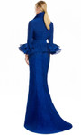 Alexander by Daymor 3131F25 V-Neck Two-Piece Jacket Gown