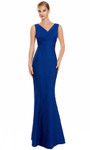 Alexander by Daymor 3131F25 V-Neck Two-Piece Jacket Gown