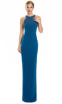 Alexander by Daymor 3143F25 Halter Neck Sleeveless Gown