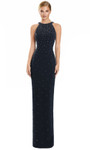 Alexander by Daymor 3143F25 Halter Neck Sleeveless Gown