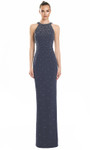 Alexander by Daymor 3143F25 Halter Neck Sleeveless Gown