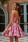 Portia and Scarlett XO211 Satin Cotton Strapless Mini Dress