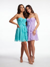 Portia and Scarlett XO214 Chiffon Strapless Cocktail Dress