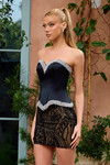 Portia and Scarlett PS26716 Beaded Strapless Mini Dress