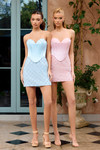 Portia and Scarlett PS26728 Beaded Strapless Mini Dress