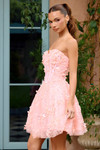 Portia and Scarlett PS26736 Beaded Strapless Short Dress
