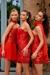 Portia and Scarlett PS26740 Beaded Strapless Short Dress