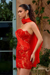 Portia and Scarlett PS26741 Novelty Strapless Short Dress