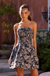 Portia and Scarlett PS26743 Novelty Strapless Short Dress