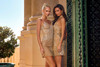 Portia and Scarlett PS26801C Sequins V-Neck Short Dress