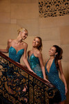 Portia and Scarlett PS26824C Sequins Strapless Short Dress
