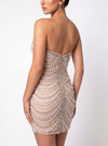Portia and Scarlett PS26841C Beaded Strapless Short Dress