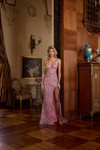 Portia and Scarlett PS26852C Beaded V-Neck Sleeveless Dress