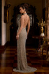 Portia and Scarlett PS26856C Halter Neck Sleeveless Dress