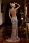 Portia and Scarlett PS26859C Beaded V-Neck Sleeveless Dress