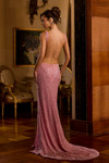 Portia and Scarlett PS26864C Beaded V-Neck Sleeveless Dress