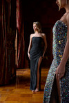 Portia and Scarlett PS26866C Beaded Strapless Slit Dress