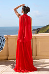 Portia and Scarlett PS26902E Chiffon Beaded Strapless Dress