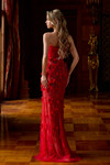 Portia and Scarlett PS26903E Beaded Strapless Fitted Dress