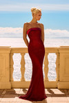 Portia and Scarlett PS26904E Novelty Satin Strapless Dress
