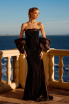 Portia and Scarlett PS26904E Novelty Satin Strapless Dress