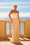 Portia and Scarlett PS26909E Beaded Strapless Fitted Dress