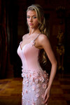 Portia and Scarlett PS26911E Beaded V-Neck Sleeveless Dress
